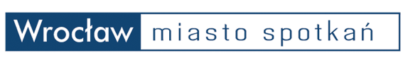 Logo Miasta Wrocław z napisem: Wrocław miasto spotkań